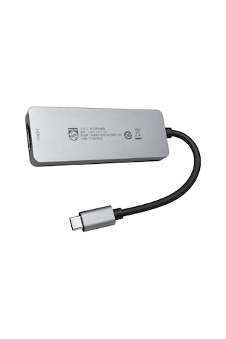 Philips Swr1607g/93 Type-c 4'ü 1 Arada Çok Fonksiyonlu Dönüştürücü Hub