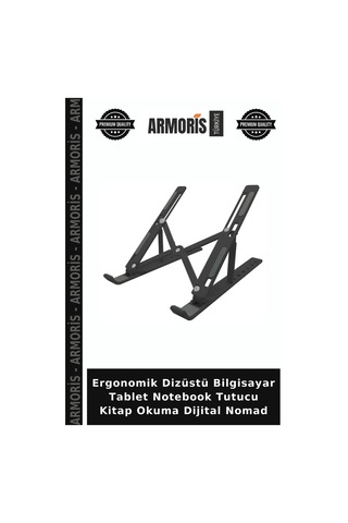 Ergonomik Dizüstü Bilgisayar Tablet Notebook Tutucu Kitap Okuma Dijital Nomad