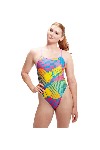 Speedo Endurance Plus Kadın Yüzücü Mayosu 8-1284316625 Çok Renkli