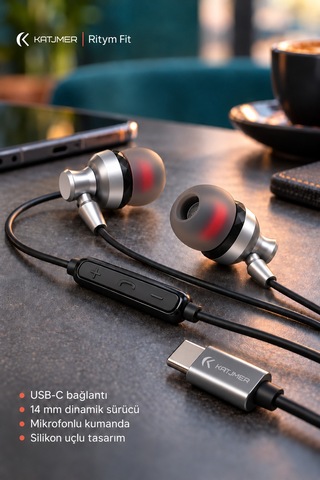 Ytl-16 Ritym Fit Usb-c Mikrofonlu Kablolu Kulaklık, Silikon Uçlu Kulak İçi, Dahili Dac, Kumandalı, 1,2 M - Siyah Diğer Ytl-16 Ritym Fit Usb-c Mikrofonlu Kablolu Kulaklık, Silikon Uçlu Kulak İçi, Dahili Dac, Kumandalı, 1,2 M - Siyah Diğer