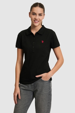 U.S. Polo Assn. U.s. Polo Assn. Kadın Siyah Tişört Basic 50321818-vr046