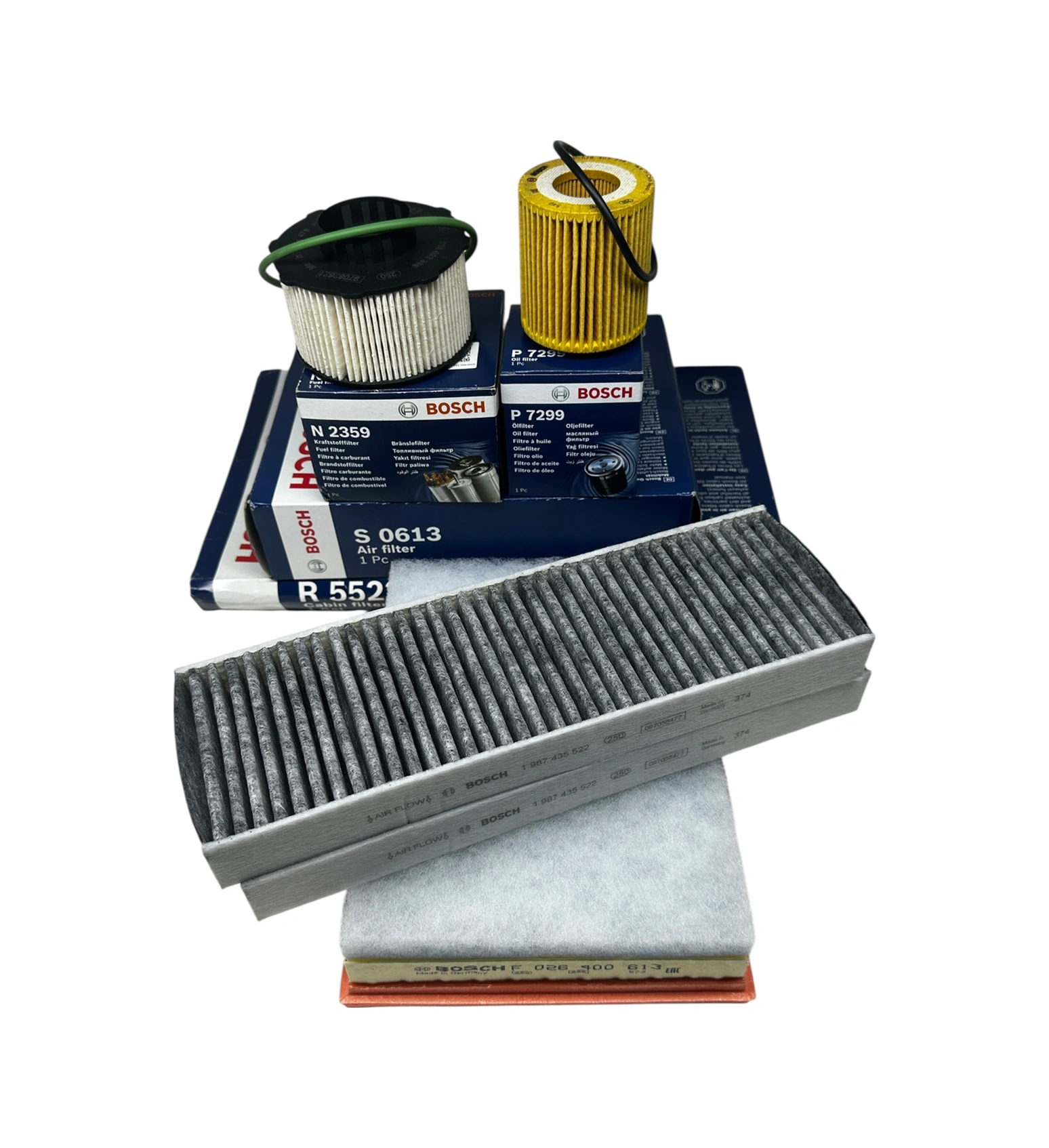 Opel Combo E 1.5 Dizel Bakım Filtre Seti Bosch Marka