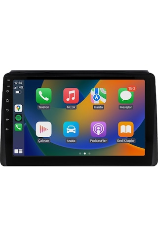 DACİA YENİ DUSTER ANDROİD 4GB/64GB MULTİMEDYA 2018 2021 10. İNC HD IPS EKRAN PARK KAMERASI HEDİYELİ