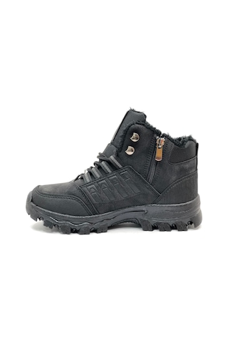Xstep X6 Trekking Outdoor Ortopedik Erkek Bot Siyah