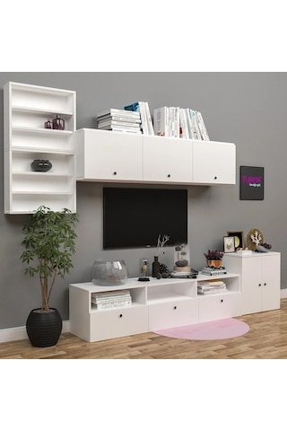 Milens Tv Ünitesi Mdf Siyah
