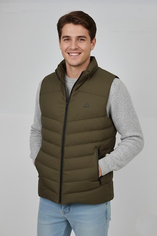 Erkek Spor Şişme Yelek 4023 Bgl-st04911 VİZON