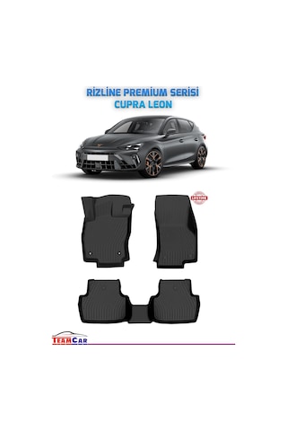 Teamcar Cupra Leon 2023 Sonrası Uyumlu Premium Seri Havuzlu Paspa