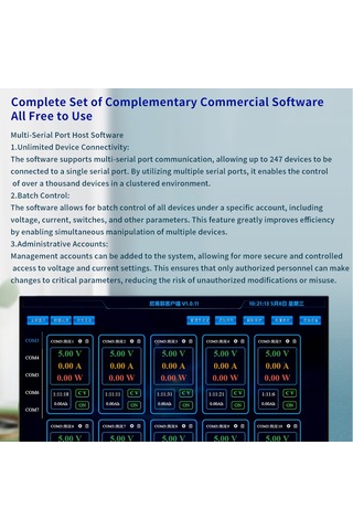 Yifomall "6a Güneş Şarjlı Programlanabilir Dc Güç Kaynağı - Mppt, Modbus, Renkli Ekran"