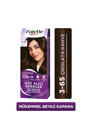 Palette Göz Alıcı Renkler 3 - 65 Çikolata Kahve (486023387)