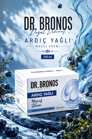 Dr. Bronos Ardıç Yağlı Masaj Kremi 150 Ml