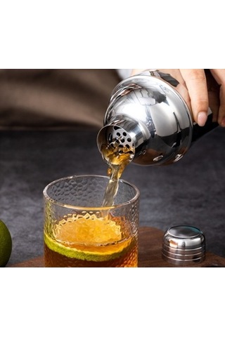 Wondernest Seti, Paslanmaz Çelik Barmen Bar Aleti 3'lü Lichen Kokteyl Takımı