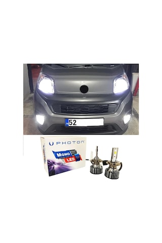 Fiat Fiorino Led Xenon Sis Farı Ampulü H1 Mono Yeni Seri Beyaz
