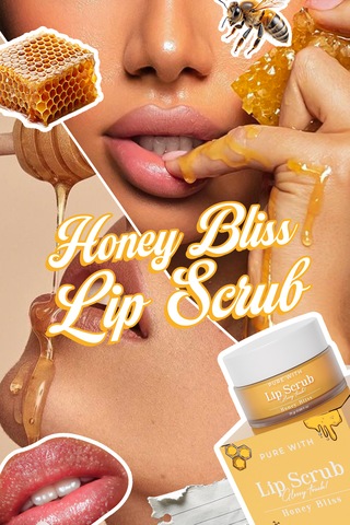Pure With Nemlendirici Ve Besleyici Bal Aromalı Dudak Peelingi 25 G