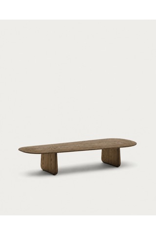Ceviz Renkli 145x60 Cm Ahşap Orta Sehpa