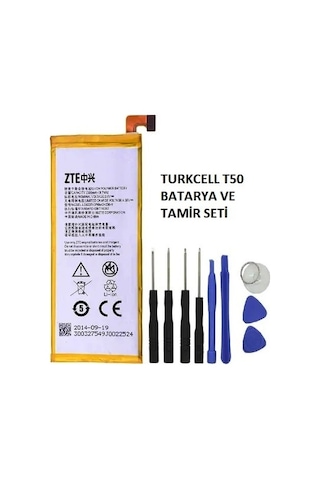 Turkcell T50 Pil Batarya ve Tamir Seti