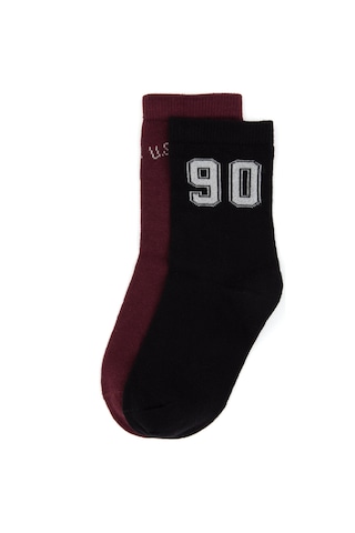 U.s. Polo Assn. Erkek Çocuk Siyah Çorap Soket 50318051-vr046 Sıyah