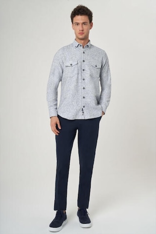 Bisse Erkek Regular Fit Uzun Kollu Flanel Gömlek Mavi Gm23y231072 D35 Mavi