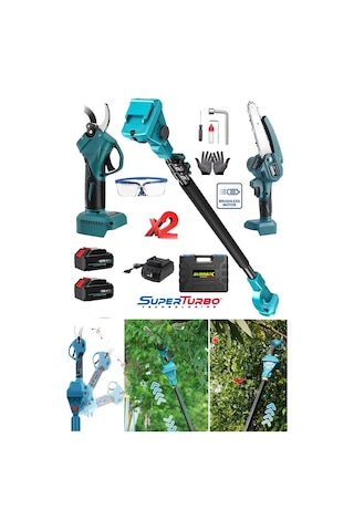 Stilmax TB990 2100 V Teleskopilk Uzayan Kollu Dal Budama Makası