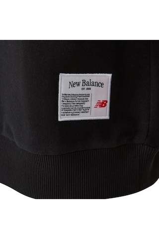 New Balance Mnc3503-bk1 Erkek Sweatshirt Siyah
