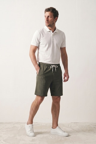 Elemge Erkek Haki Dokulu Kumaş Rahat Kalıp Beli İpli Şort Günlük Basic Regular Fit Cepli Normal Bel Esnek Bermuda