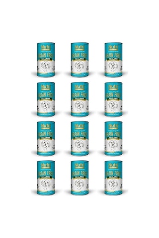 Nutri Canin Tahılsız %92 Kuzu Etli Konserve Yavru Köpek Maması 12 x 400 G