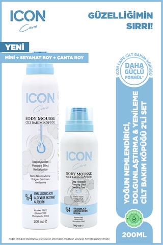 Hyaluronıc Acıd Cilt Bakım Köpüğü 200 Ml+100 Ml