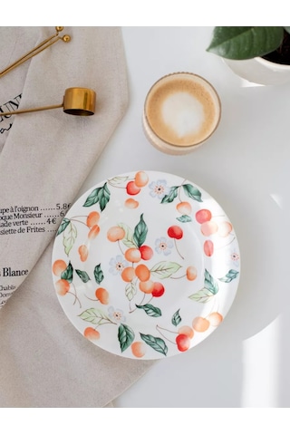 Perex Büyük Yemek Tabağı, 20 Cm 251286408 Beyaz