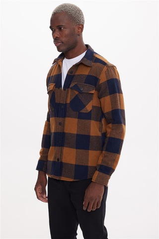 Colorado Bordo- Lacivert Basıc Gömlek Çok Renkli