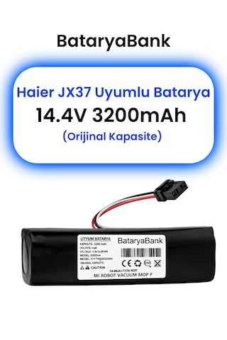 Haier Jx37 Uyumlu 14.4v 3200mah Batarya Yüksek Performans & Uzun Ömür