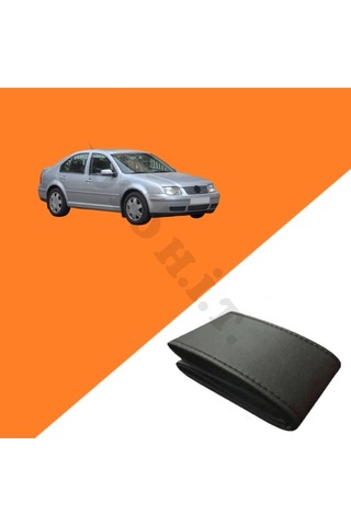 Volkswagen Bora Uyumlu Deri Direksiyon Kılıfı Kaliteli Dikmeli Siyah