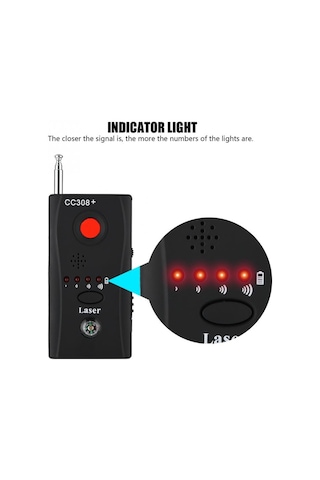 Cc308 Kablosuz Tarayıcı Sinyal Dedektörü