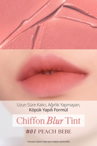 Clio Chiffon Blur Tint 01 Peach Bebe