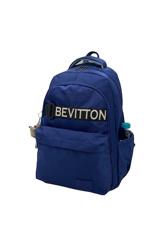 Su İtici Kumaş Unisex Lacivert Okul Çantası 34200