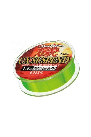 Gosen Limitations Cx Suspend 150m Açık Yeşil Monofilament Olta Misinası - 0.235mm