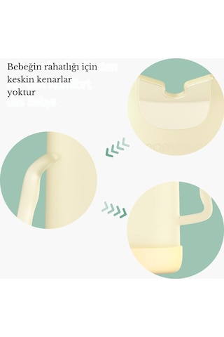 Momcozy Alıştırma Bardağı, Bebek Gıda Poşetleri Ve Içecek Kutuları Için Sarı