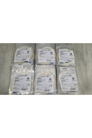 Commscope Fiber Optik Pigtail S.m. Fosm 0,9s Lc 6536880-3 2m. 5'li Paket Toplam 10 Adet