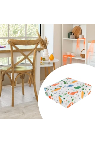 Homyl Sandalye Için Yükseltici Koltuk Minderi, Bebek Erkek Kız Dinozor