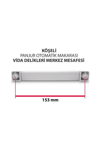 Panjur Makarası Köşeli Model, Panjur İpi Antrasit Gri - 5 Mt X 2 Adet
