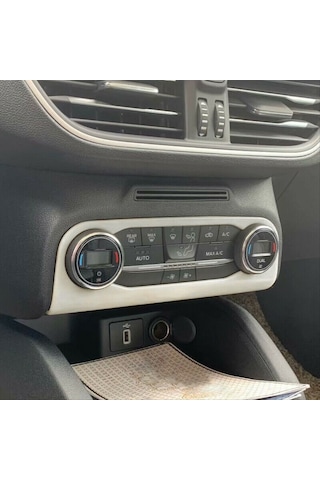 Autogp Ford Focus 2019+ Klıma Panel Kaplama Sılver Abs