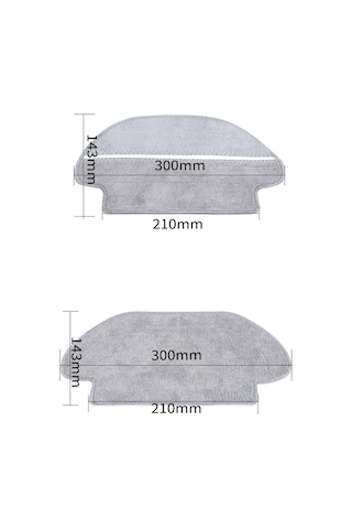 Xiaomi Mi Robot Vacuum Mop Pro Styj02Ym Uyumlu Seti (552461730) Uyumlu