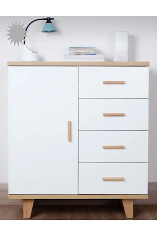Bella Ahşap Kulp 96mm 9.6cm Lüks Country Mutfak Mobilya Dolap Çekmece Kulbu Doğal Ahşap