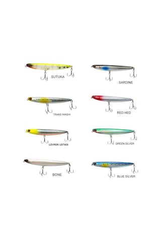 Fish Master Kamikaze 11 Cm 14 Gr Su Üstü Maket Balık
