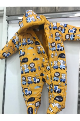 Kız Bebek Astronot Tulum Çok Renkli