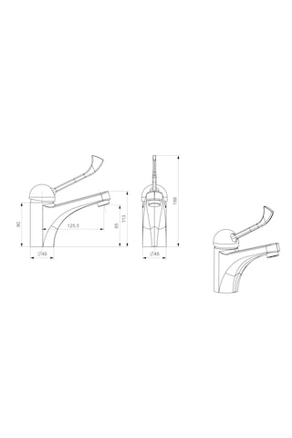 Hospital Lavabo Bataryası Krom