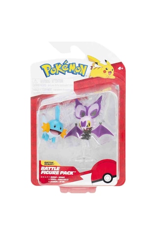 Pokemon Battle Figürler Mudkıp + Noıbat