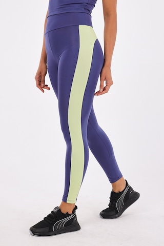 Scorp Equinox Kadın Şekillendirici Uzun Spor Tayt Saks STANDART