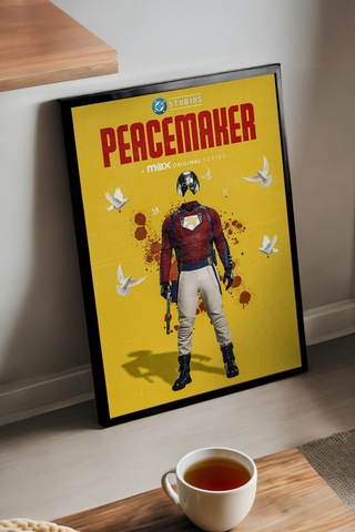 Peacemaker Siyah Ahşap Çerçeveli Poster, Film Duvar Tablosu