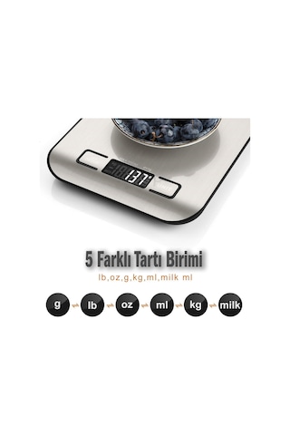 Orret Home Dijital Mutfak Terazisi Diğer