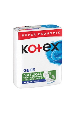 Kotex Ultra Hijyenik Ped Gece 16'lı