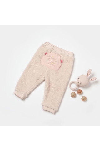 Bibaby Pretty Moment Bebek Pantolonu 57932 Pembe-ekru